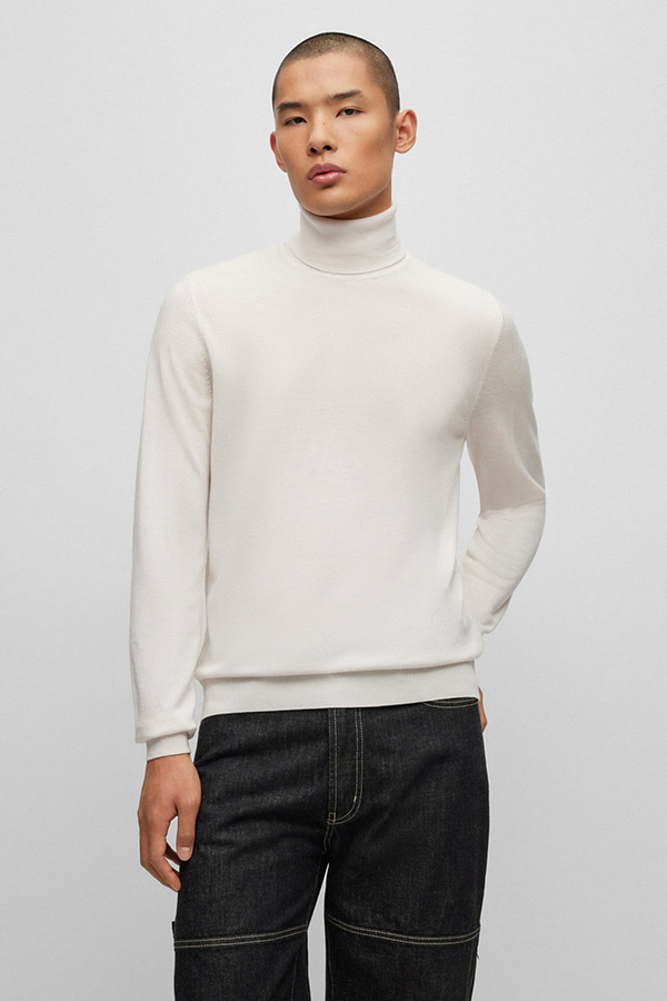 ΠΛΕΚΤΗ ΜΠΛΟΥΖΑ HUGO - 118 ΕΚΡΟΥ